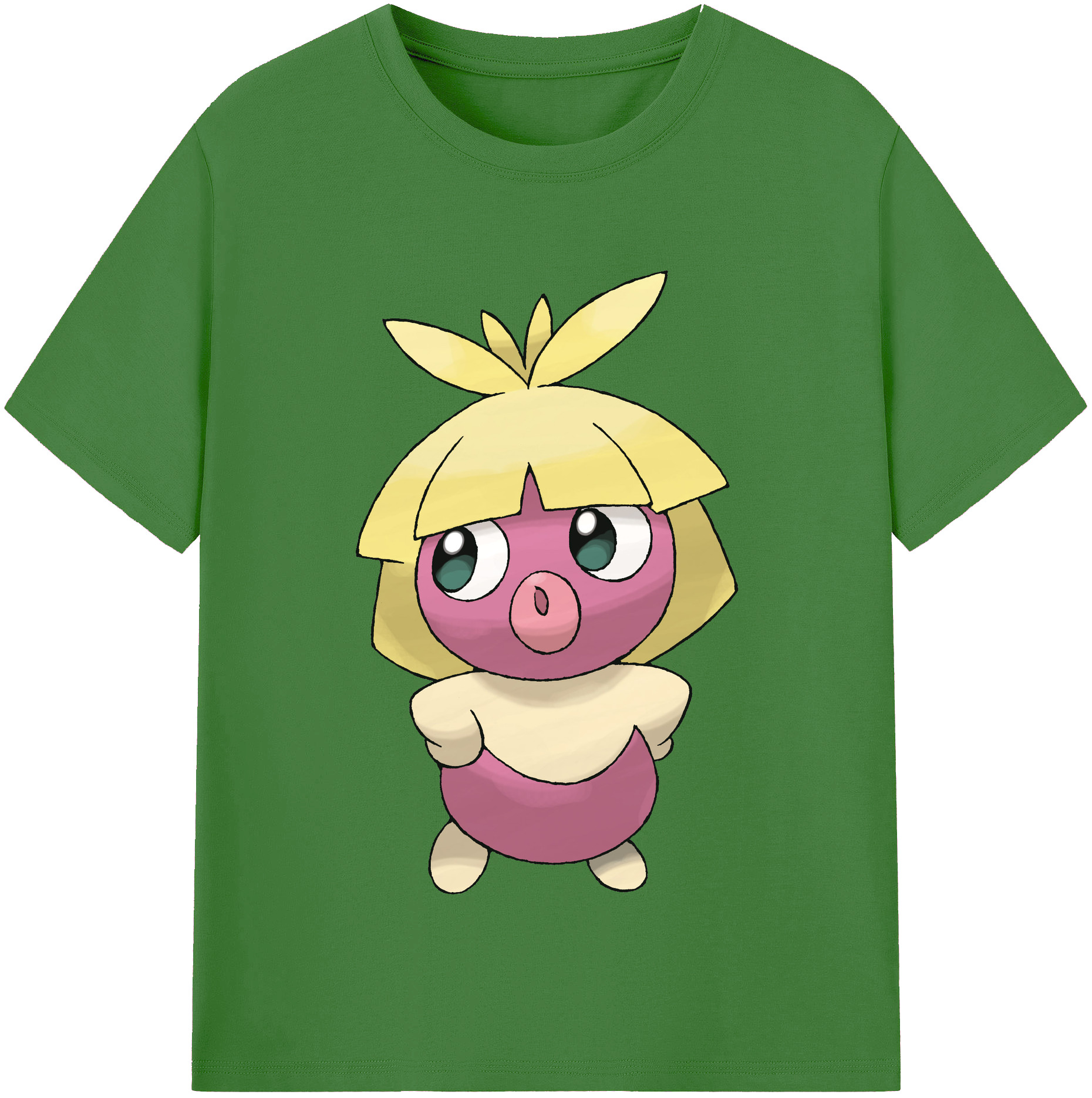 （画像用） ポケットモンスター Pokémon レディースカジュアルプリントTシャツ（綿100％）